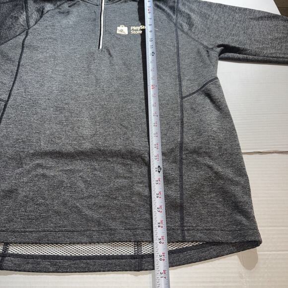 PlayStation Store 1/4 Zip Gray Sweater Endurance 2XL Long Sleeve - Picture 7 of 12